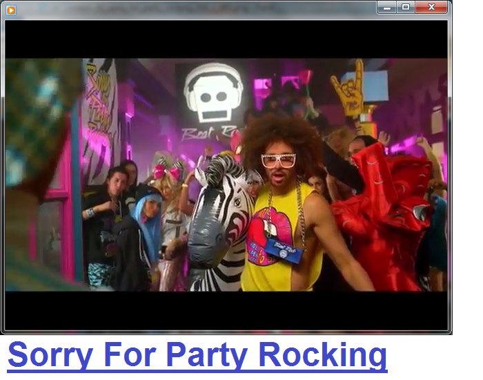 Sorry For Party Rocking